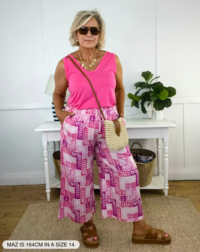 Lily Pant - Pink Postcard - Image 2