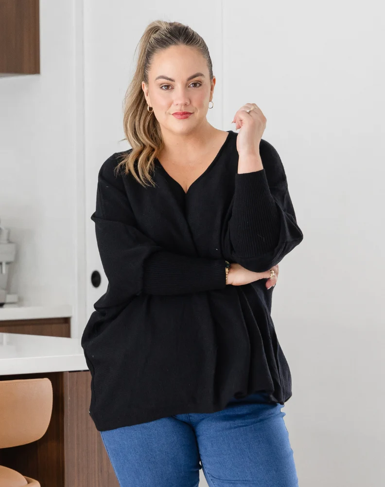Amy Knit - Black - Image 4