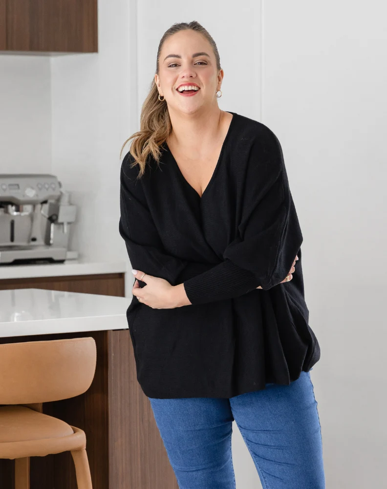 Amy Knit - Black - Image 8