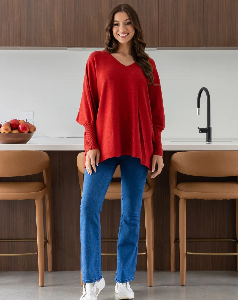 Amy Knit - Mulberry - Image 6