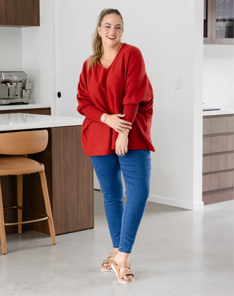 Amy Knit - Mulberry - Image 7