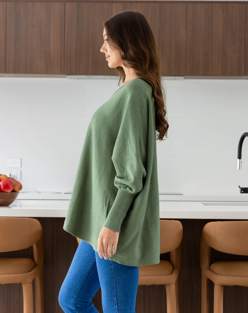 Amy Knit - Moss - Image 6