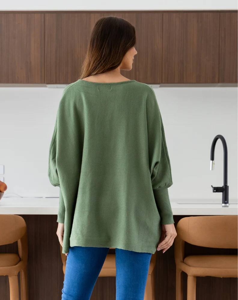 Amy Knit - Moss - Image 7
