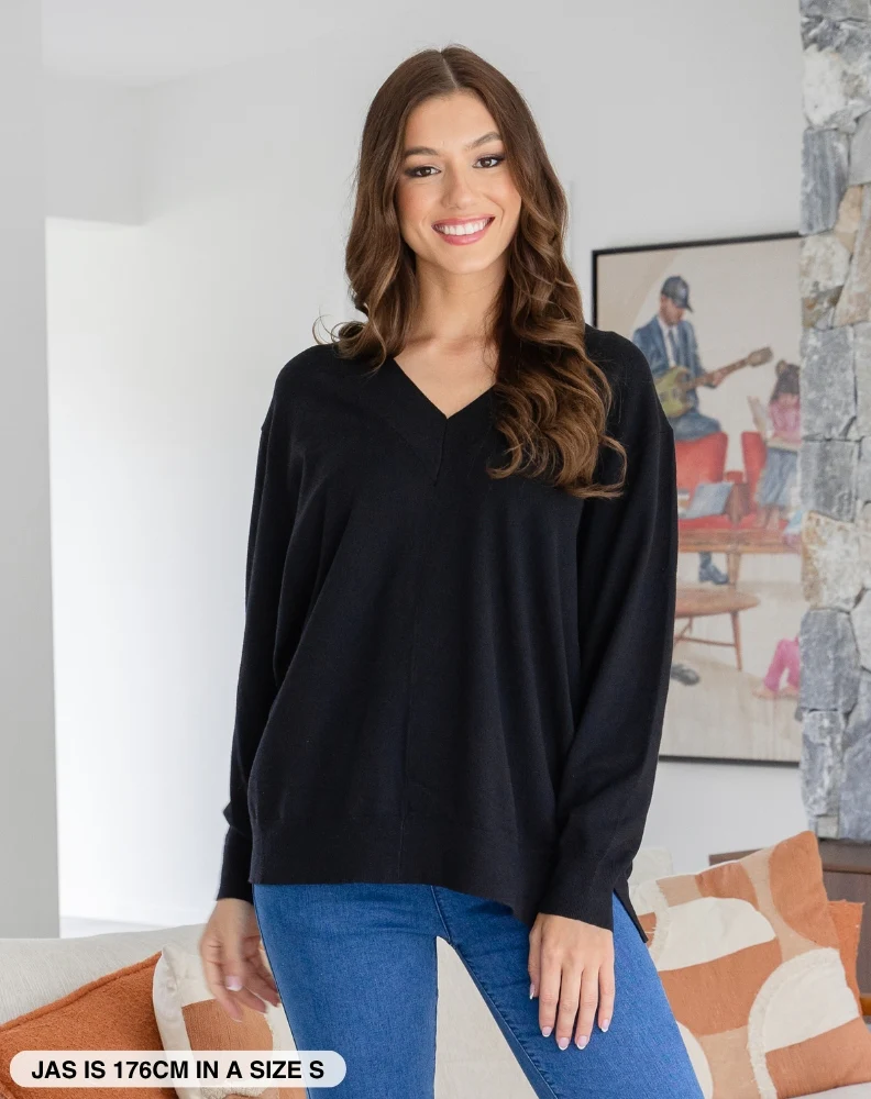 Angel Knit - Black - Image 3