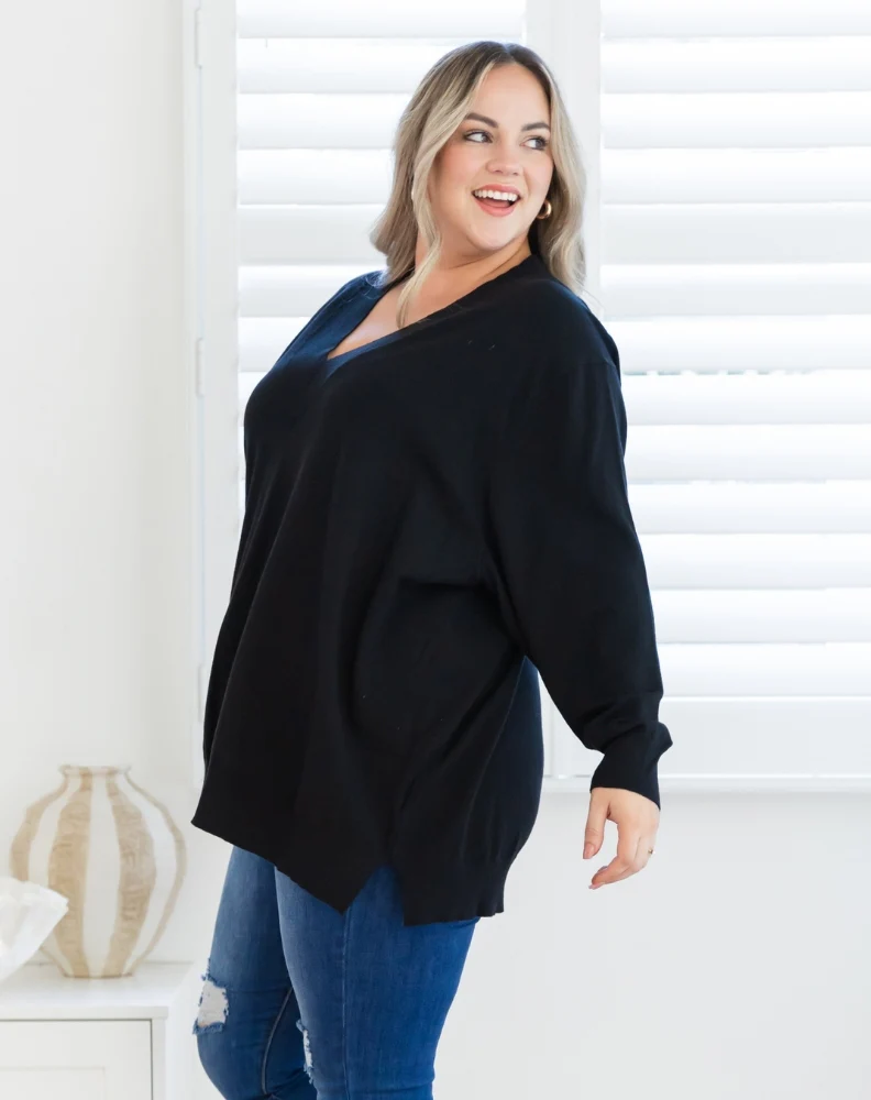 Angel Knit - Black - Image 8