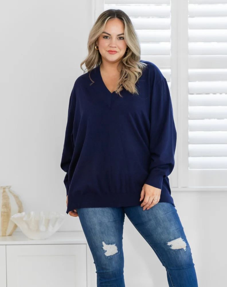 Angel Knit - Navy - Image 10