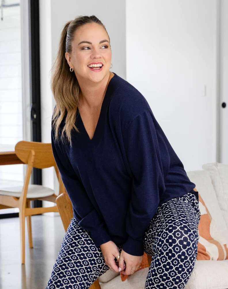 Angel Knit - Navy - Image 11