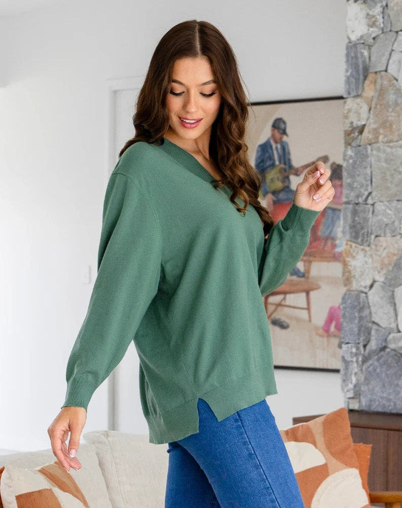 Angel Knit - Sage - Image 10