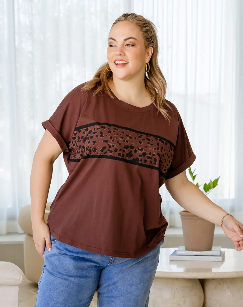 Animal Print Tee - Image 2