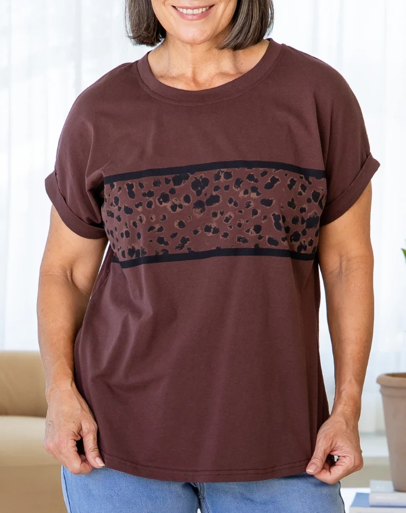 Animal Print Tee - Image 3