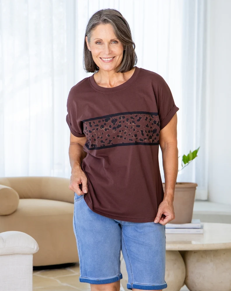 Animal Print Tee - Image 4
