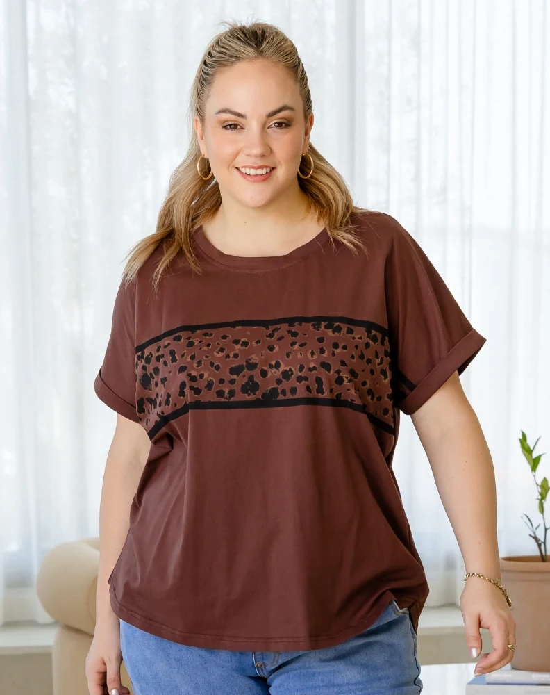 Animal Print Tee - Image 5