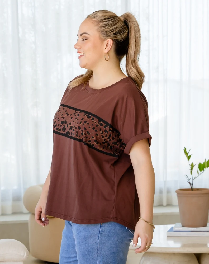 Animal Print Tee - Image 6