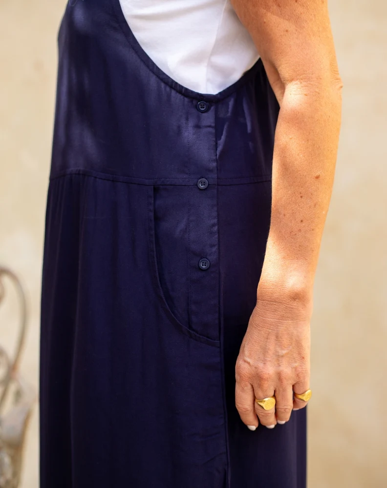 Apron Dress - Ink - Image 6
