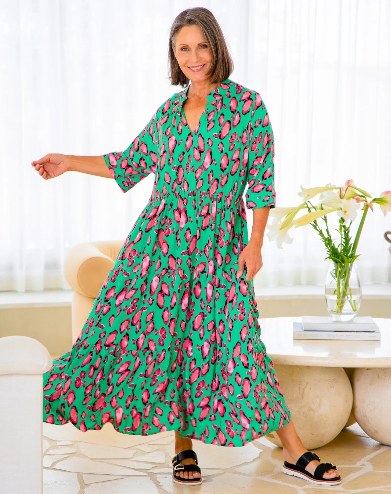 Angel Maxi - Green Leopard - Image 4