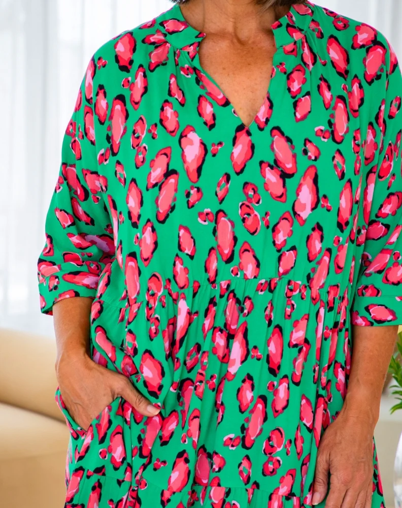 Angel Maxi - Green Leopard - Image 5