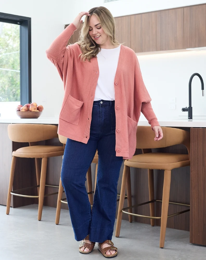 Bella Susie Knit - Peach - Image 3