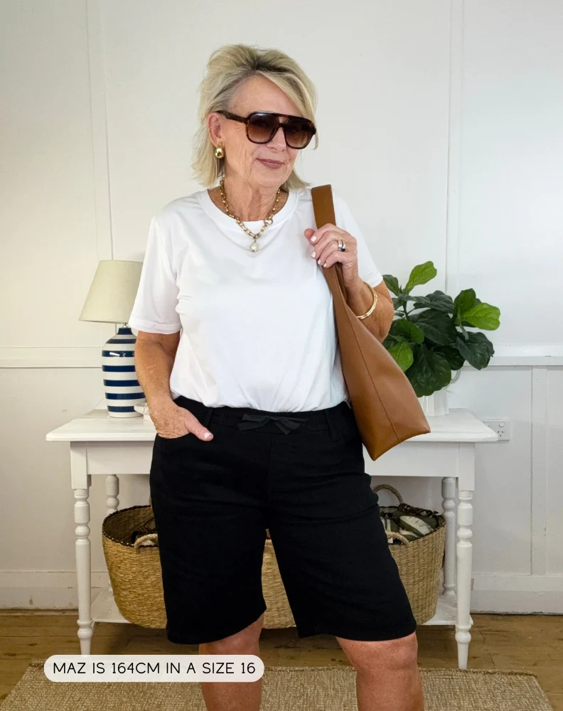 Bermuda Shorts - Black - Image 3