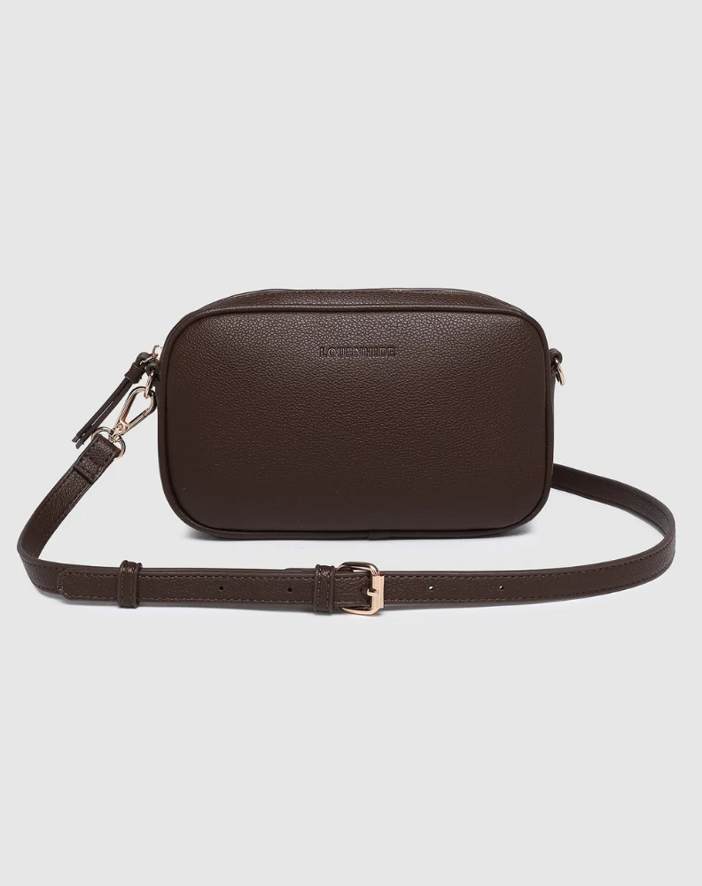 Bianca Crossbody Bag - Chocolate - Image 3