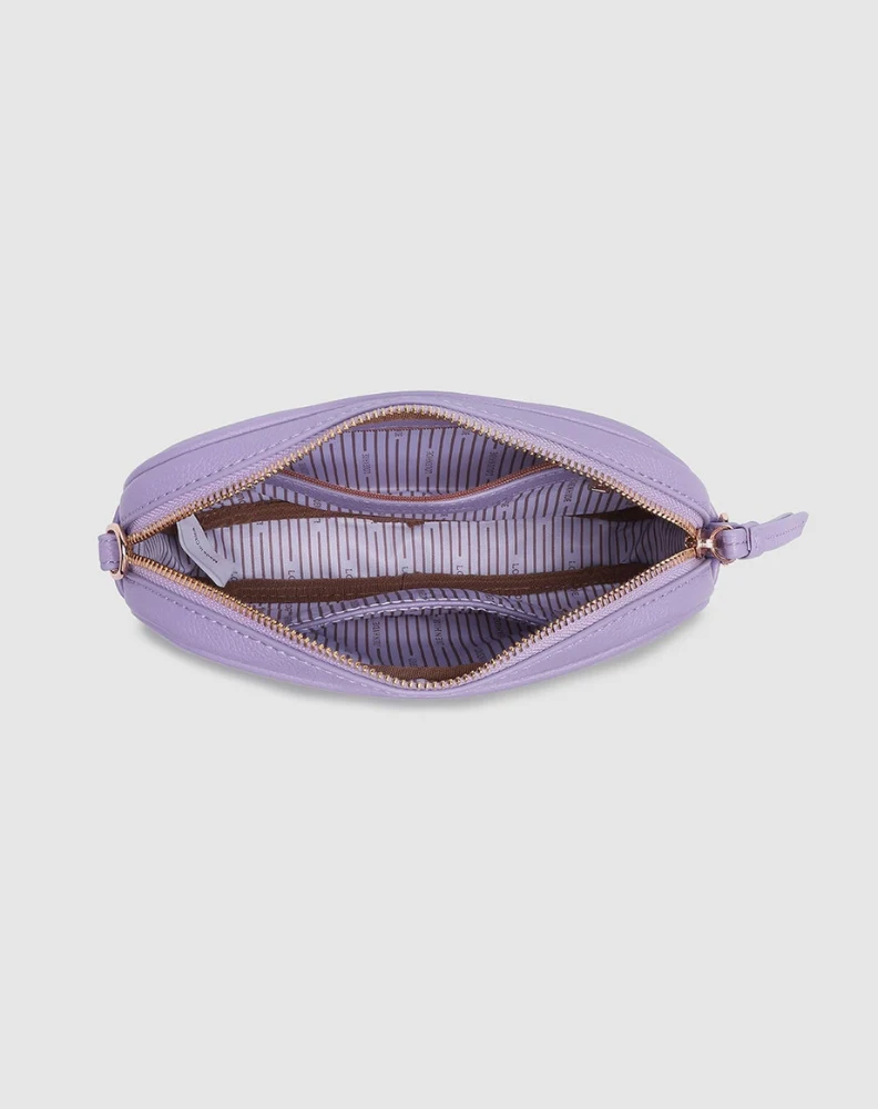 Bianca Crossbody Bag - Lilac - Image 4