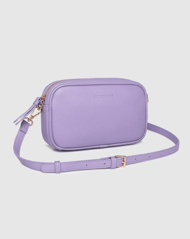 Bianca Crossbody Bag - Lilac - Image 5