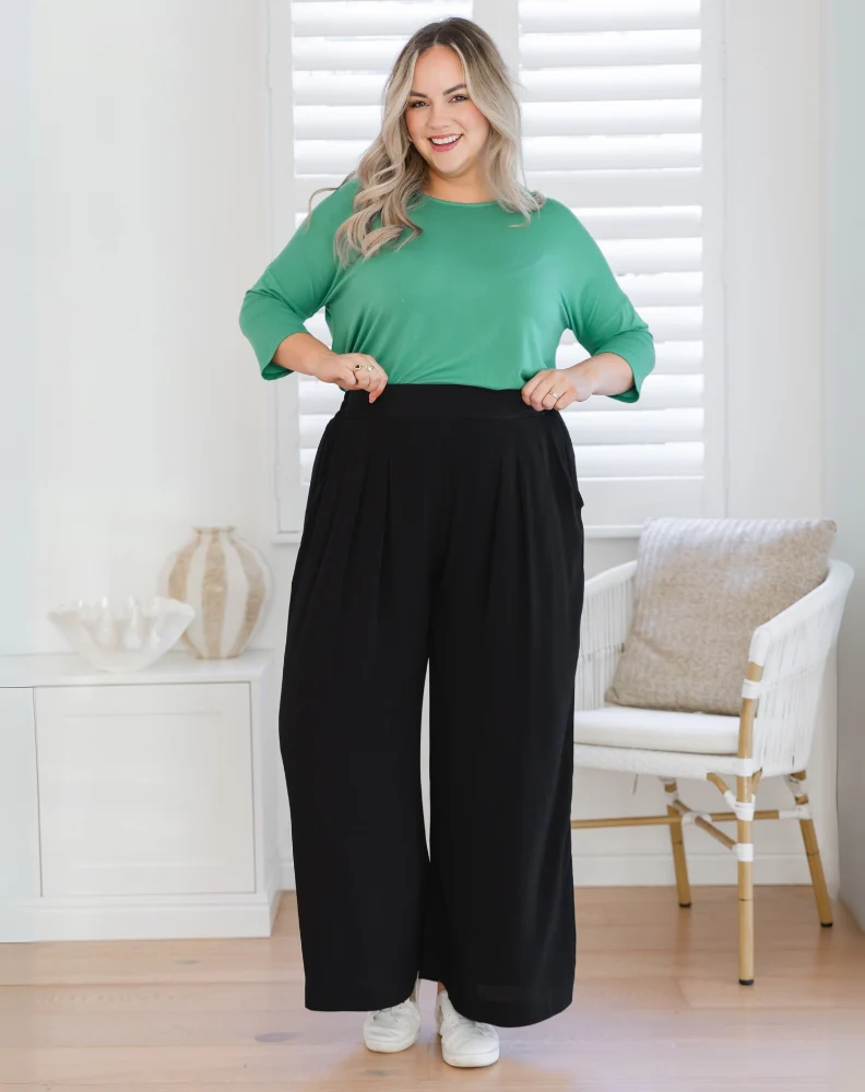 Bonnie Pant - Black - Image 7
