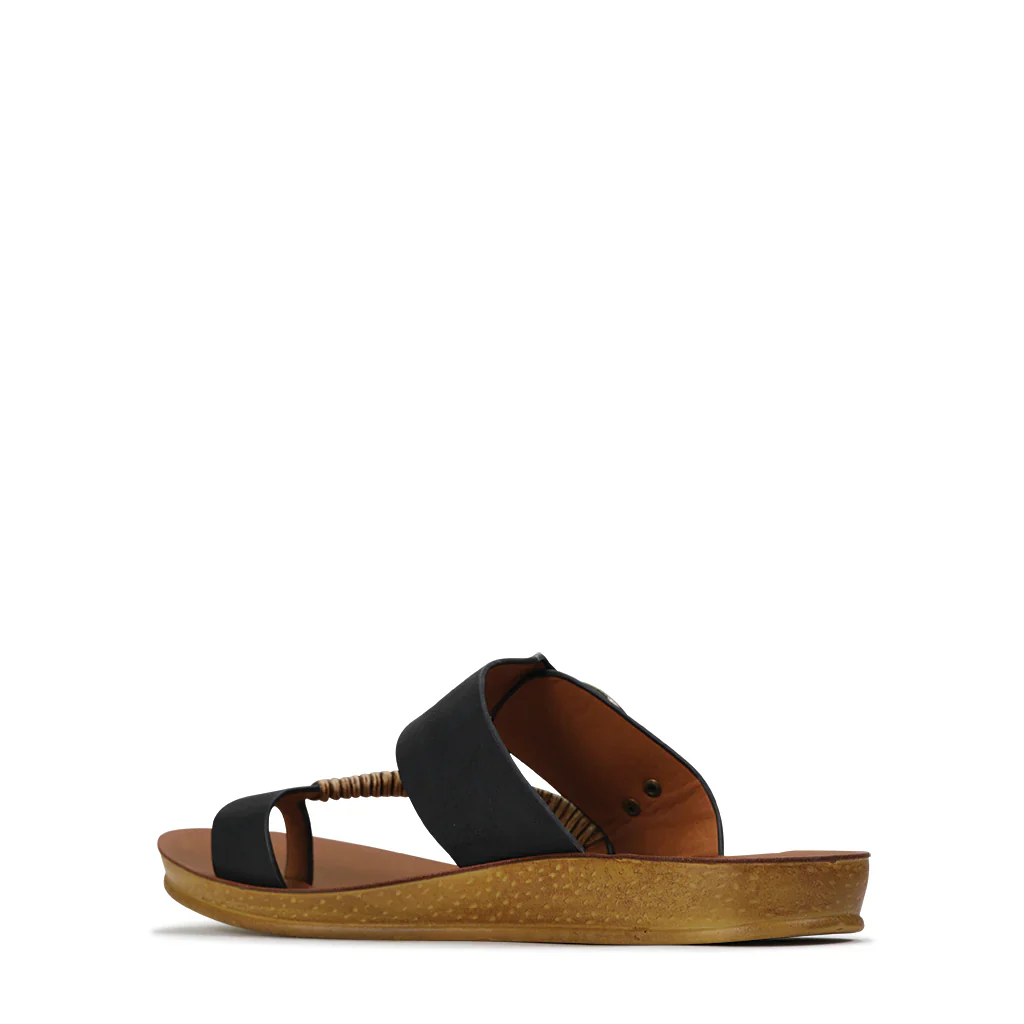 Bria Slip-on Sandals - Black - Image 7