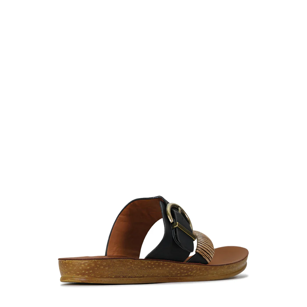 Bria Slip-on Sandals - Black - Image 8