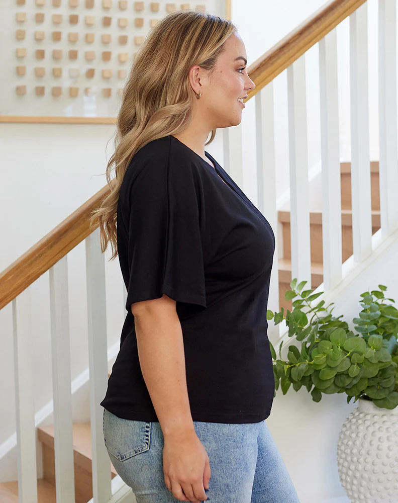 Bronte Top - Black - Image 5