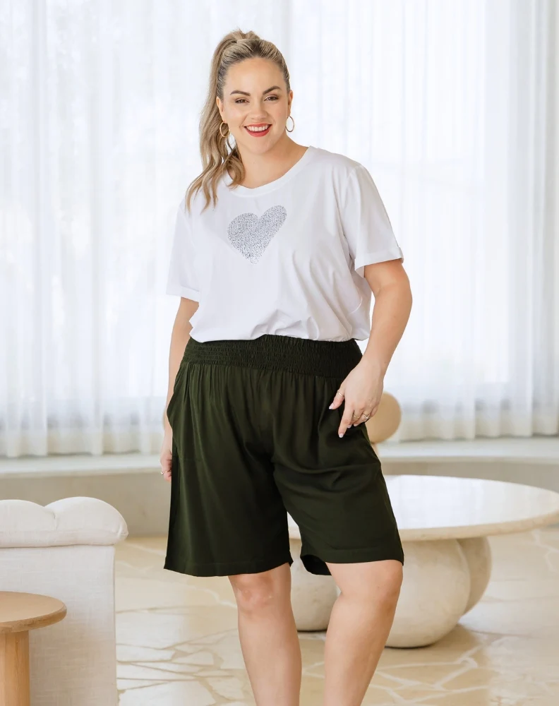 Brunswick Shorts - Khaki - Image 3