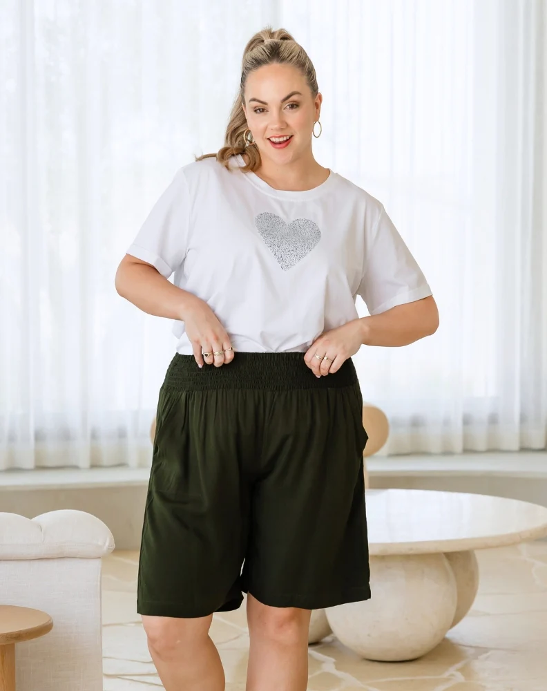 Brunswick Shorts - Khaki - Image 4