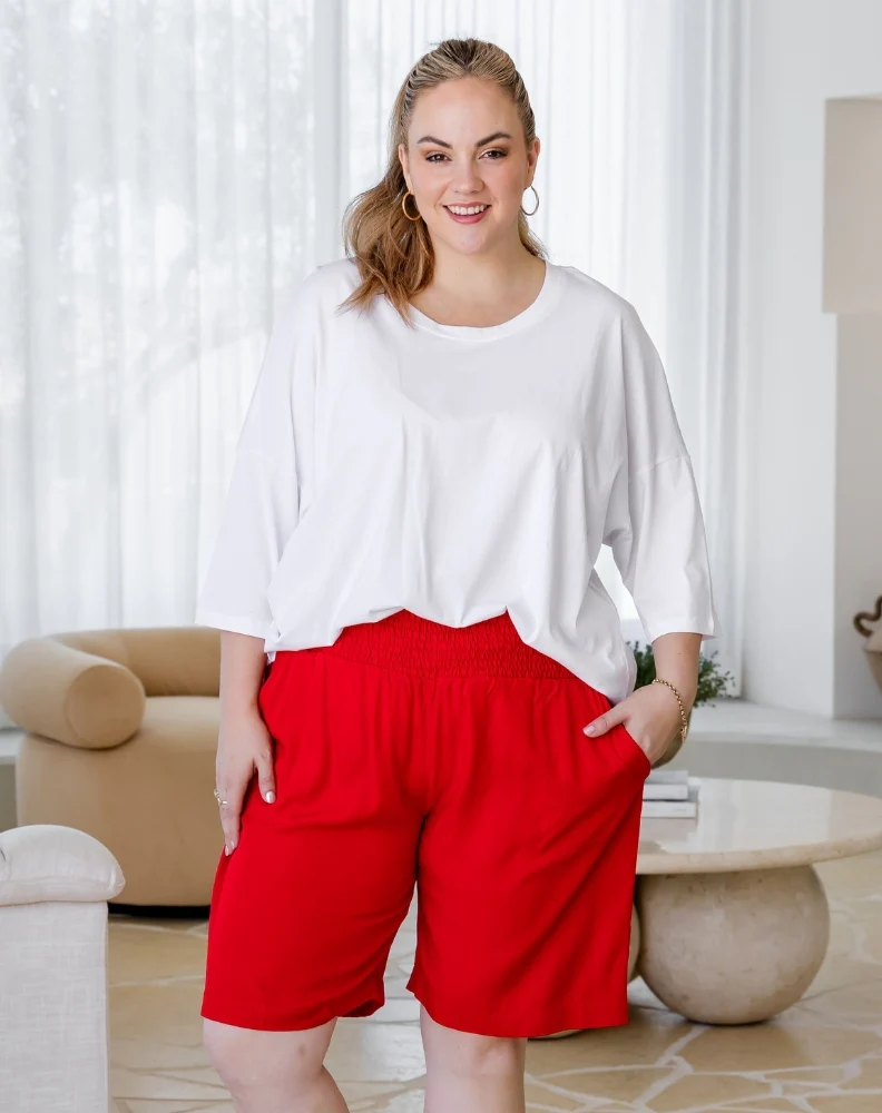 Brunswick Shorts - Red - Image 3