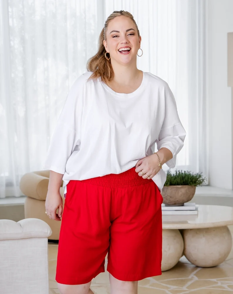 Brunswick Shorts - Red - Image 8