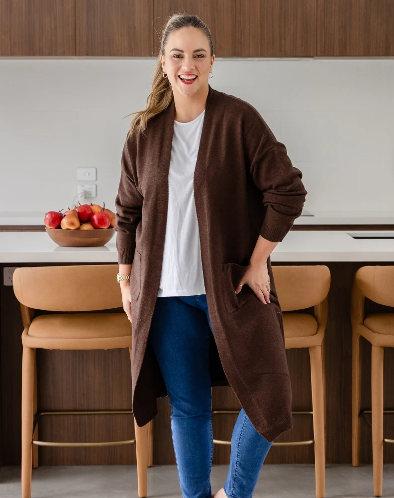 Calie Knit - Chocolate - Image 5
