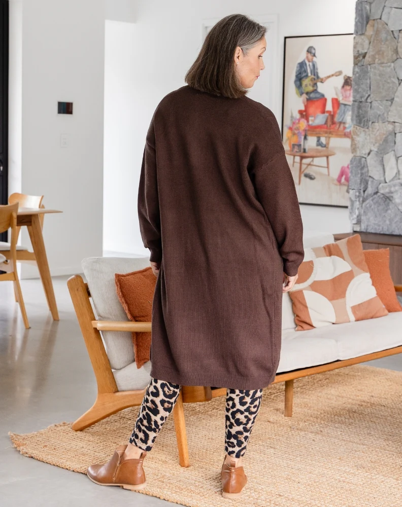 Calie Knit - Chocolate - Image 8