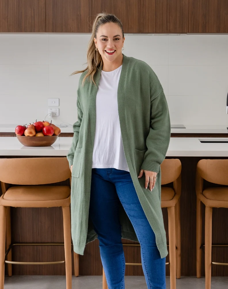 Calie Knit - Sage - Image 7