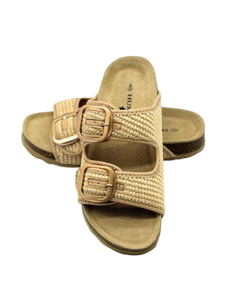 Cammy Sandal - Natural Raffia - Image 2