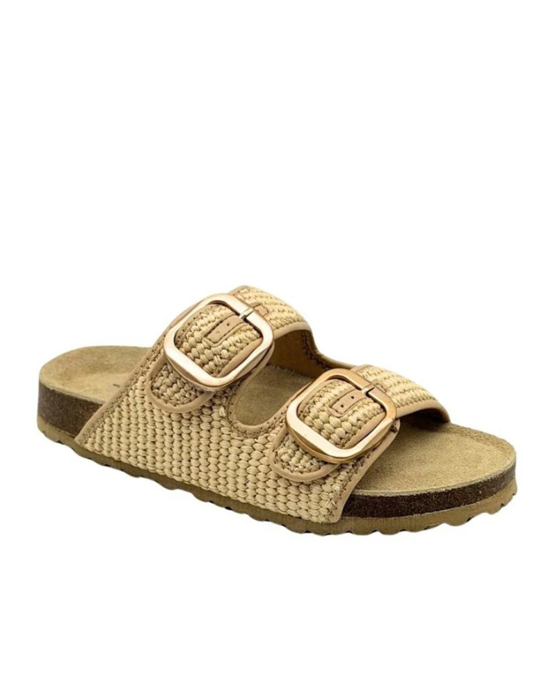 Cammy Sandal - Natural Raffia - Image 4
