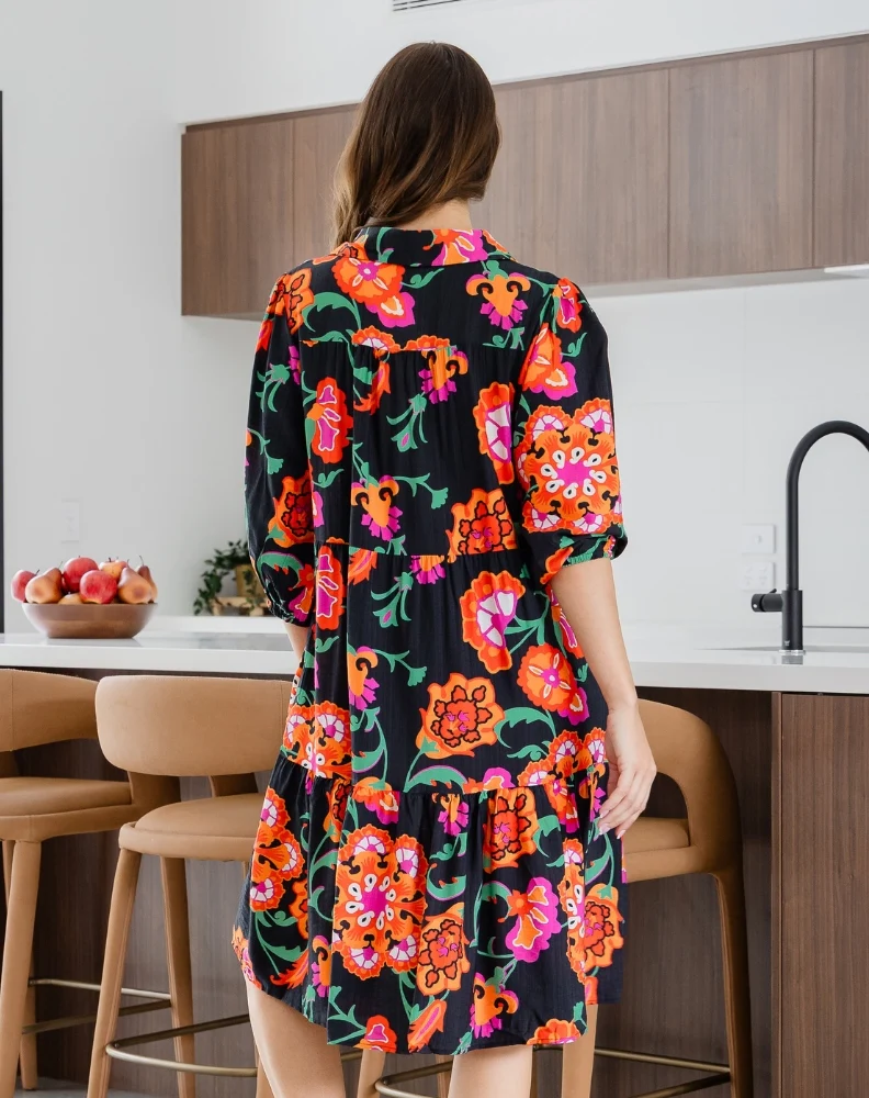 Carly Dress - Sunset Garden - Image 11