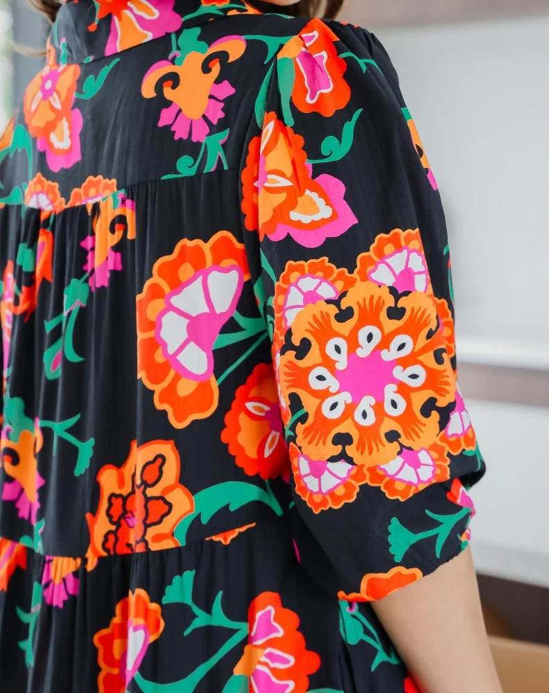 Carly Dress - Sunset Garden - Image 12