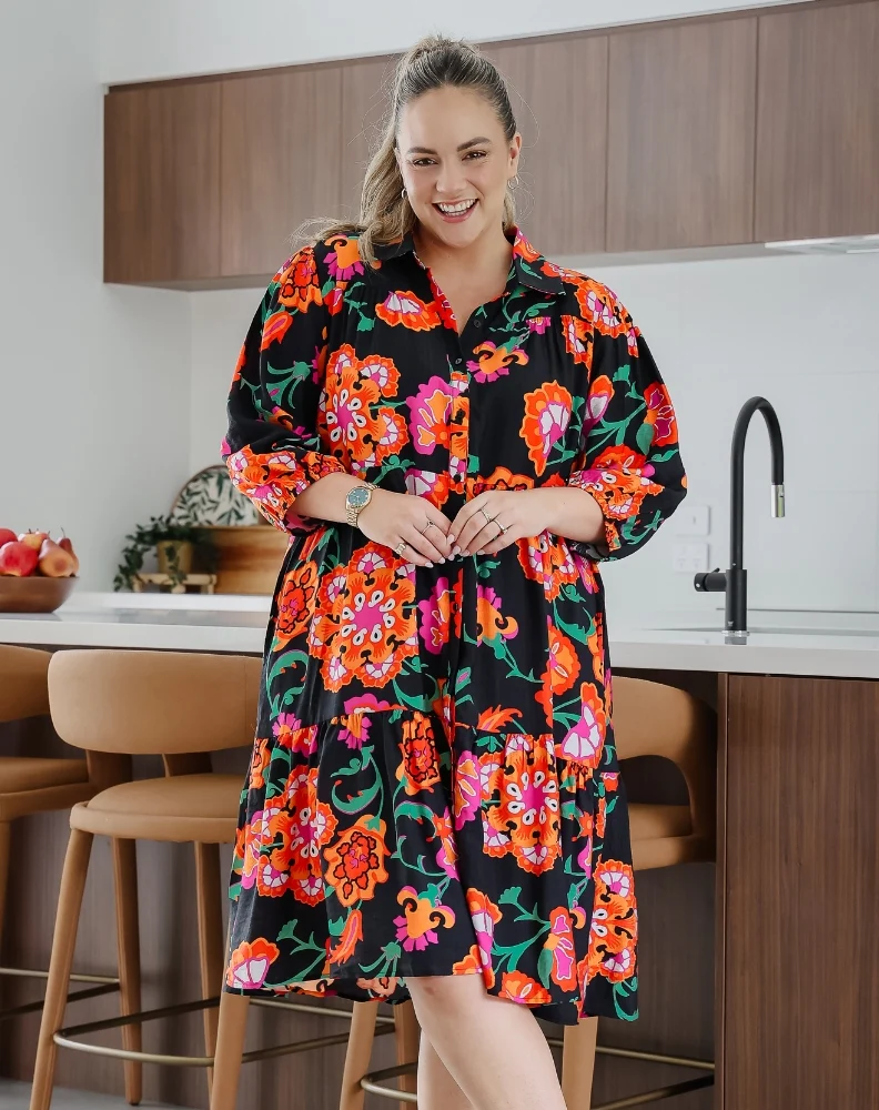 Carly Dress - Sunset Garden - Image 4