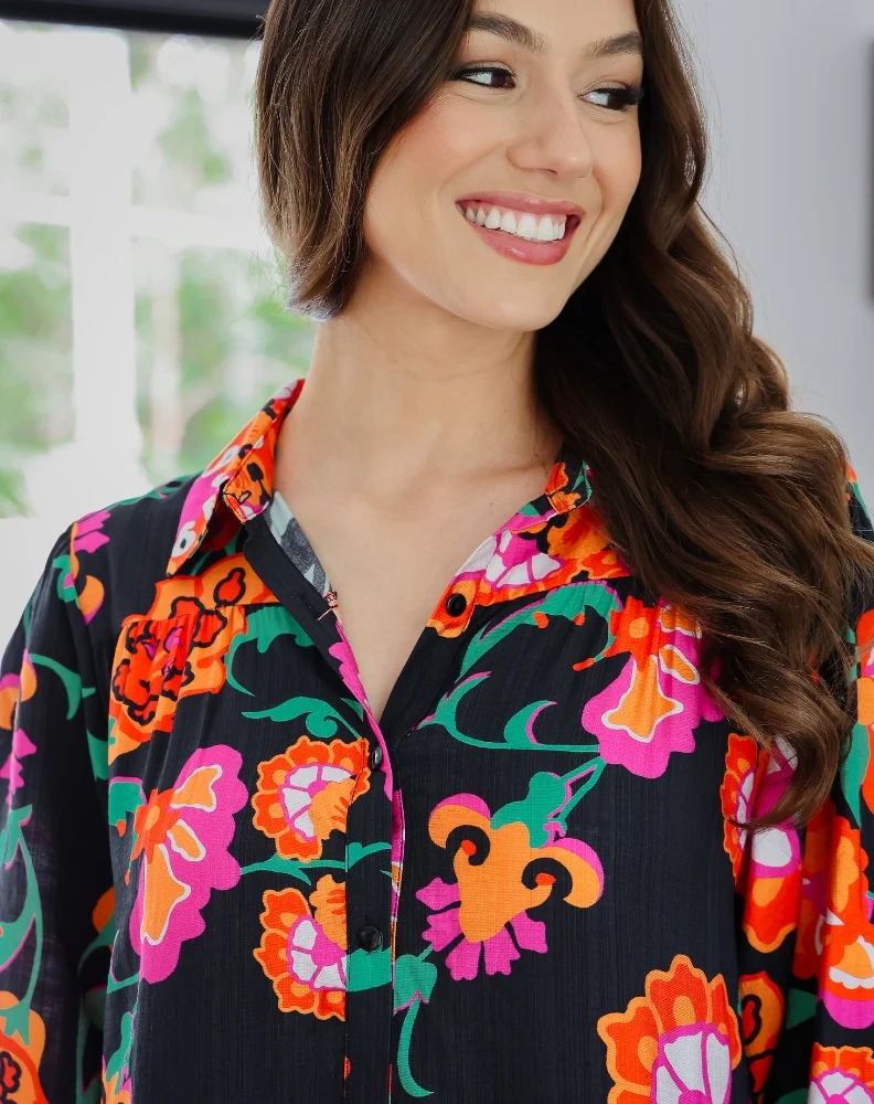 Carly Dress - Sunset Garden - Image 7