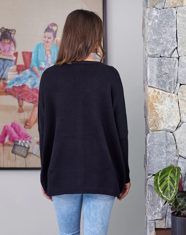 Chelsea Knit - Black - Image 5