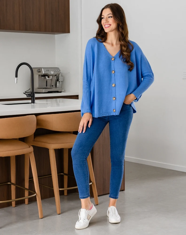 Chelsea Knit - Blue - Image 3