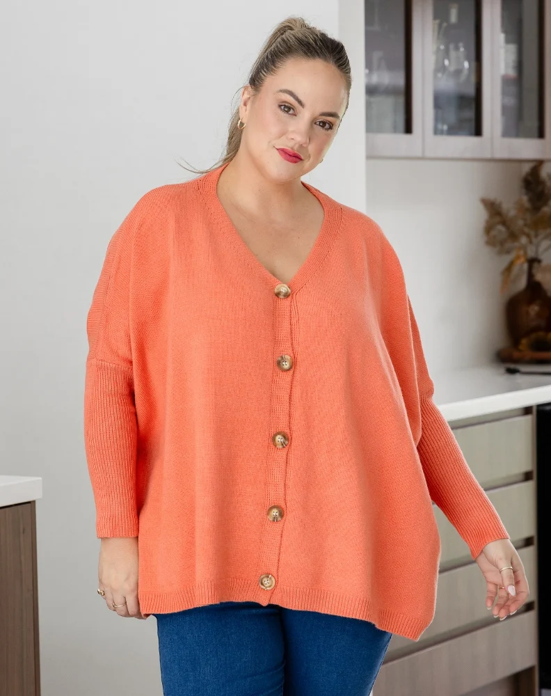 Chelsea Knit - Coral - Image 5