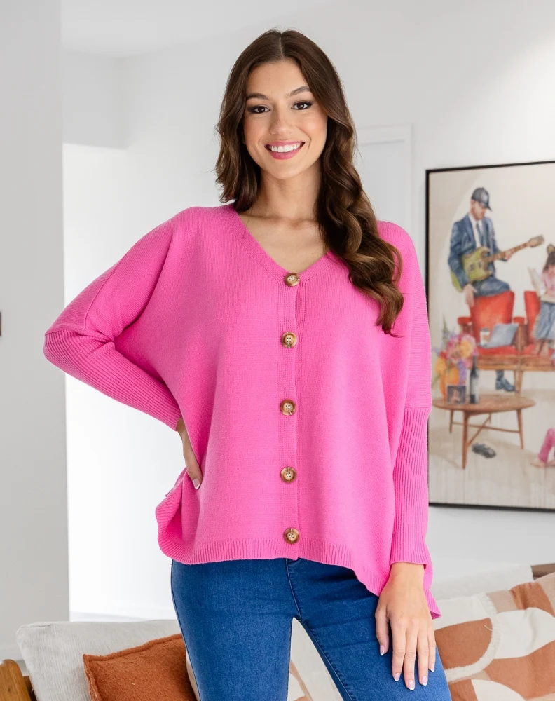Chelsea Knit  - Pink - Image 4