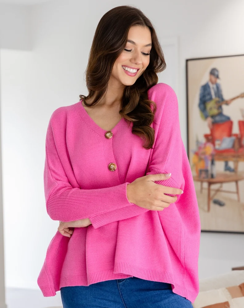 Chelsea Knit  - Pink - Image 5