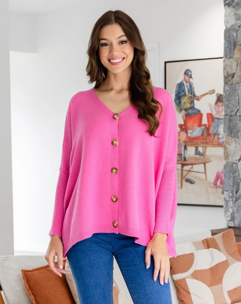 Chelsea Knit  - Pink - Image 8