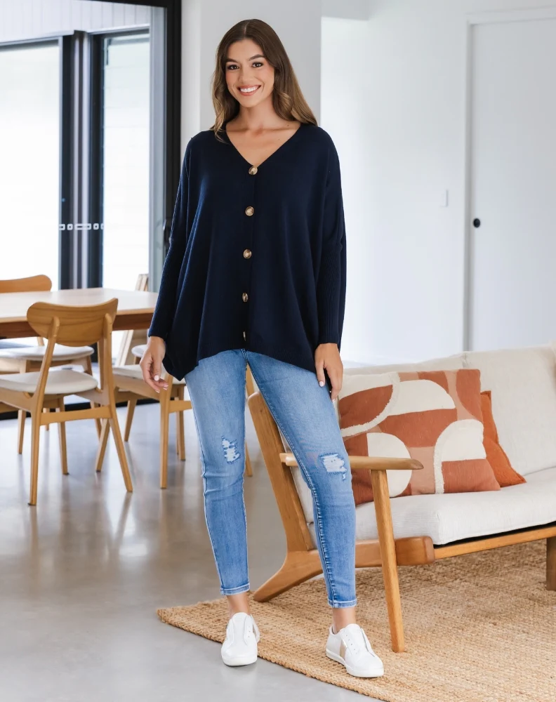 Chelsea Knit - Navy - Image 3