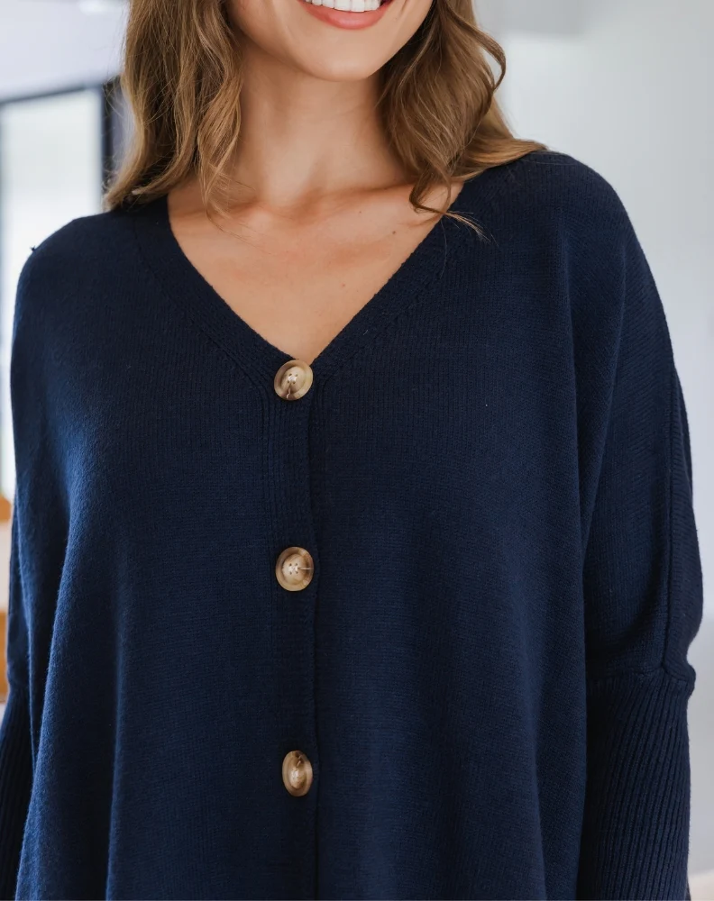 Chelsea Knit - Navy - Image 6